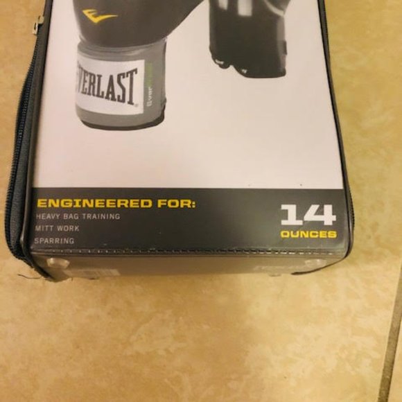 [Like New] Everlast Pro Style Training Gloves -Blk - Picture 8 of 11